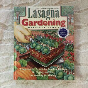 'Lasagna Gardening' by Patricia Lanza Hardcover No-Till Garden Book